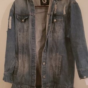 Guess oversized jean jacket